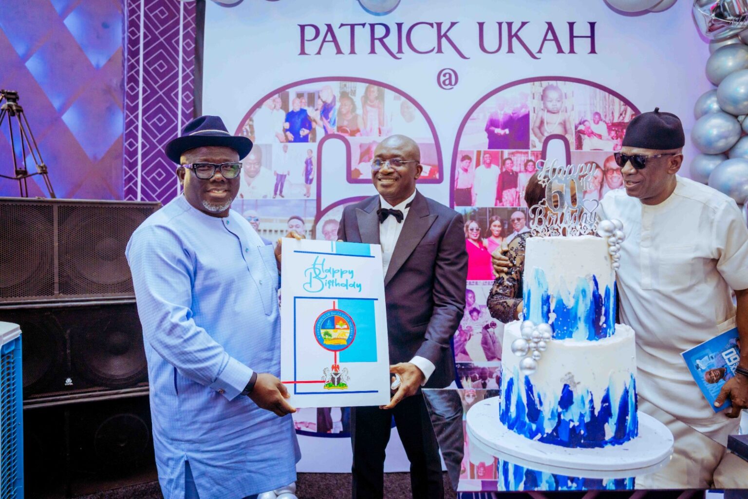 Oborevwori, Obaseki, Okowa extol Patrick Ukah at 60