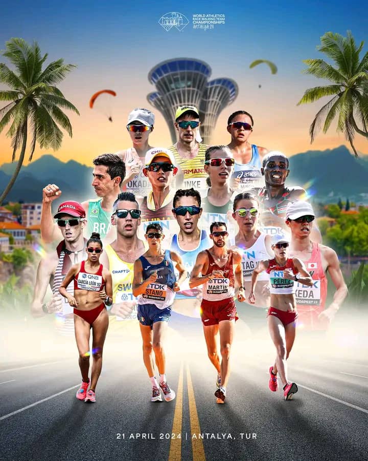 Final Entries For World Athletics Race Walking Antalya 24
