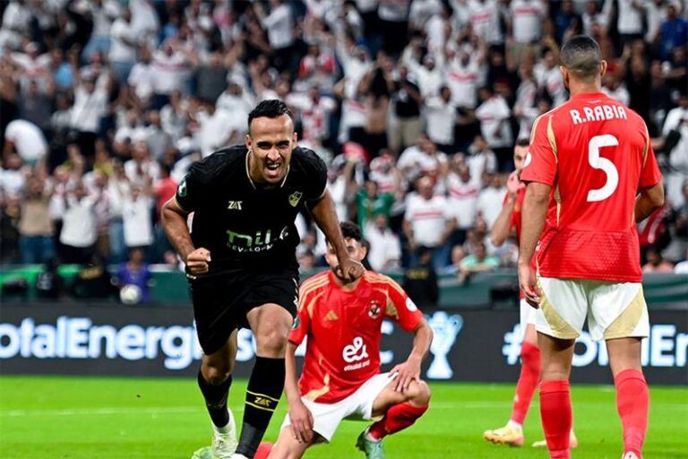 El Zamalek SC Edges Fierce Rivals Al Ahly SC In a Shootout to Win 2024 CAF Super Cup, in Riyadh