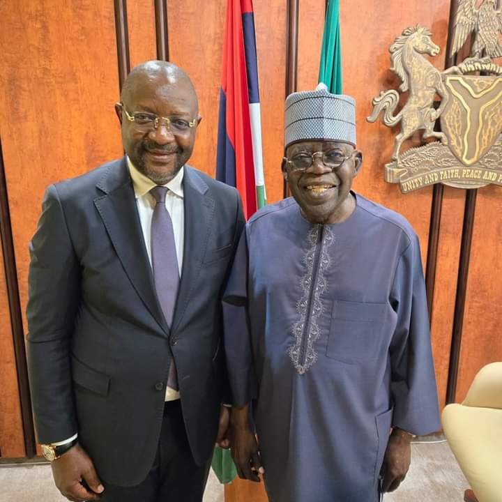 New Presidential Adviser, Sunday Dare Meets President Tinubu aAt Villa