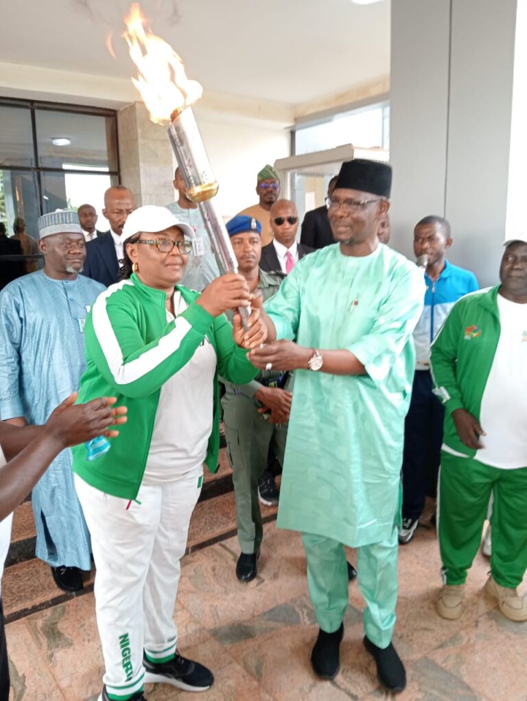 National Sports Festival’s Unity Torch Reaches Nasarawa, Benue, Igniting Spirit of Togetherness
