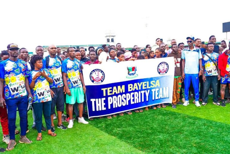 Igali Charges Team Bayelsa To Conquer As Bayelsa Contingents Depart For Gateway Games