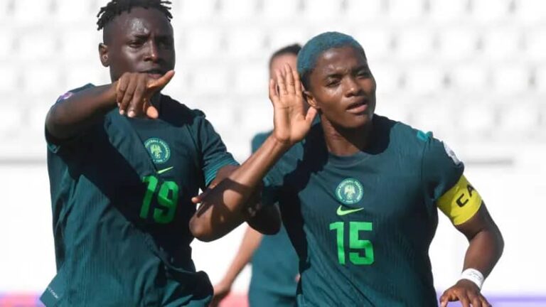 Super Falcons Slay, Defeats Defending Champion South Africa in Thrilling Match
