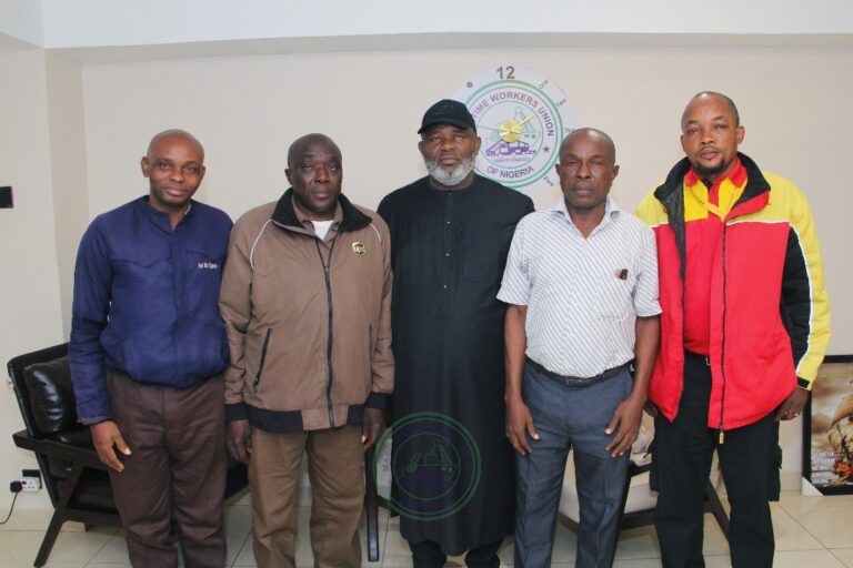 Maritime Workers Union of Nigeria (MWUN) Receives High-Profile Visit from Calasan