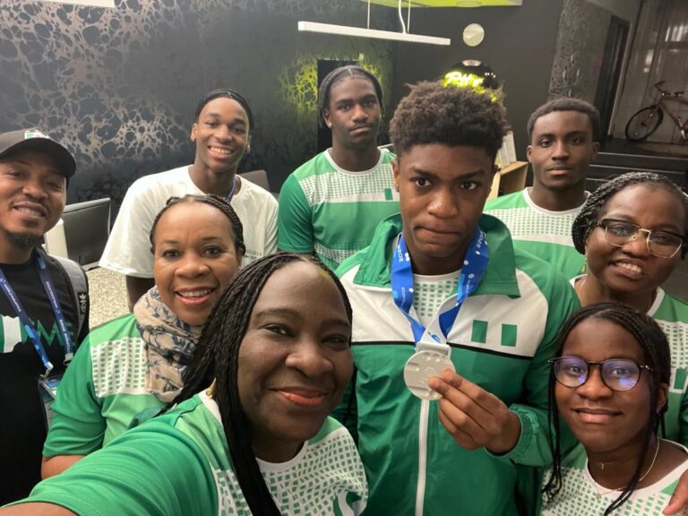 Nigeria’s Swimming Pride: NSC Congratulates Abduljabar Adama on Historic Silver Medal at World Junior Championships