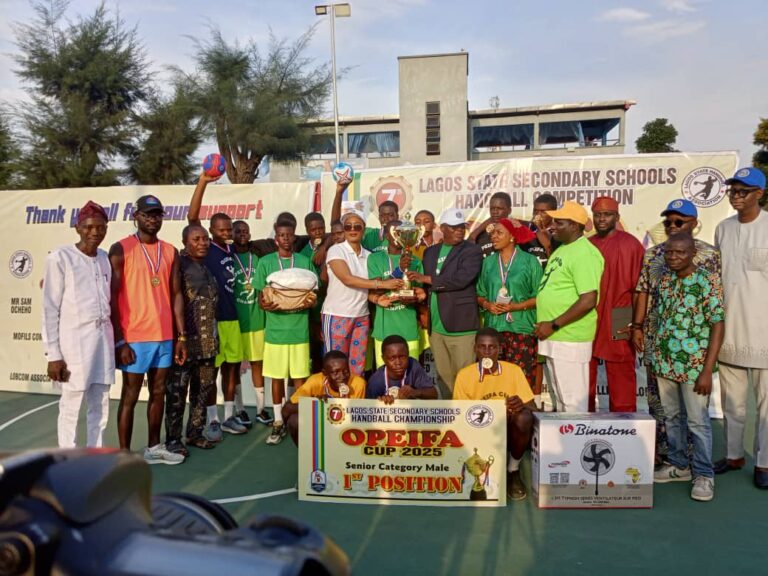 Aje Sec. United Christian, Others shine at Opeifa Lagos Secondary Schools Handball Championship.