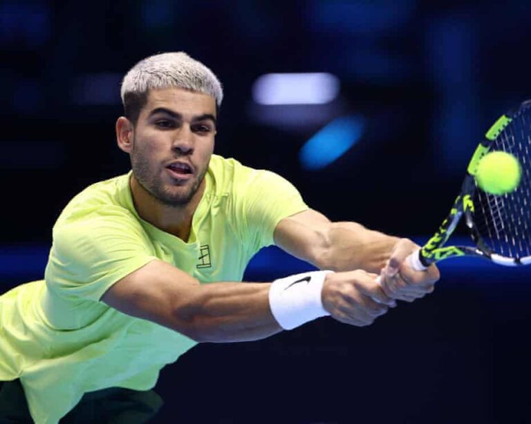Alcaraz Secures Year-end No. 1 Ranking with Win Over Musetti at ATP Finals