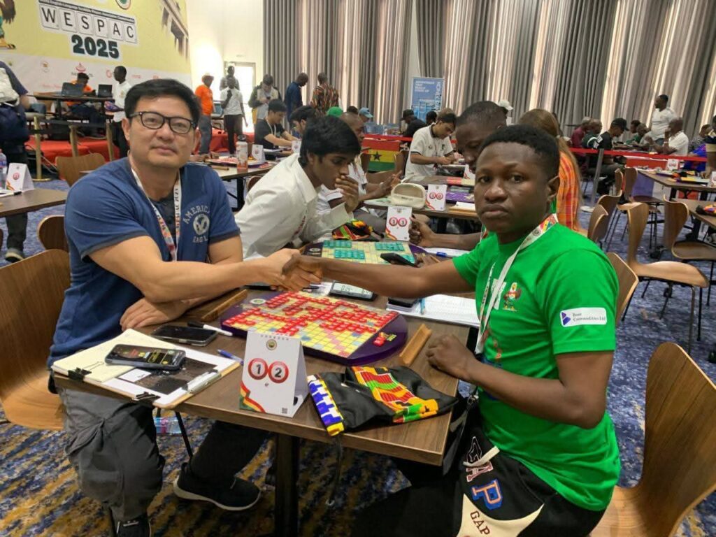 Nigeria, Ghana Dominate Day 3 of 2025 World Scrabble Championship in Accra