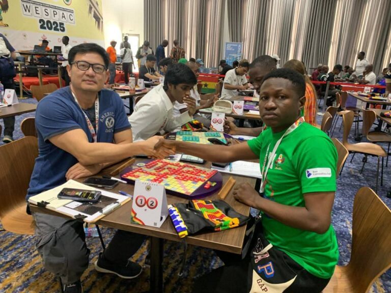 Nigeria, Ghana Dominate Day 3 of 2025 World Scrabble Championship in Accra