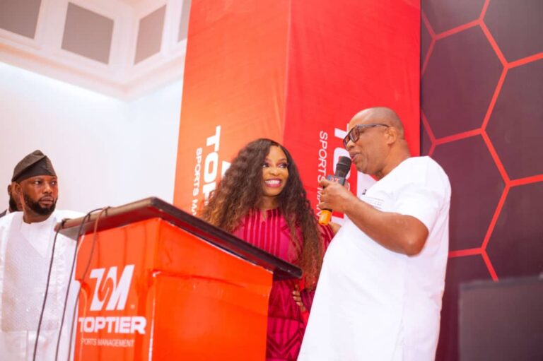 Toptier Sports Management Salutes NSC DG Bukola Olopade