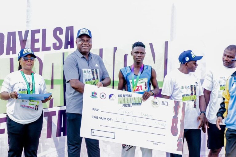 Gang, Lydia from Plateau Win 6th Gov Diri Marathon in Yenagoa