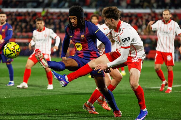 Girona FC shocks FC Barcelona with 2-1 win, leaving them second in La Liga