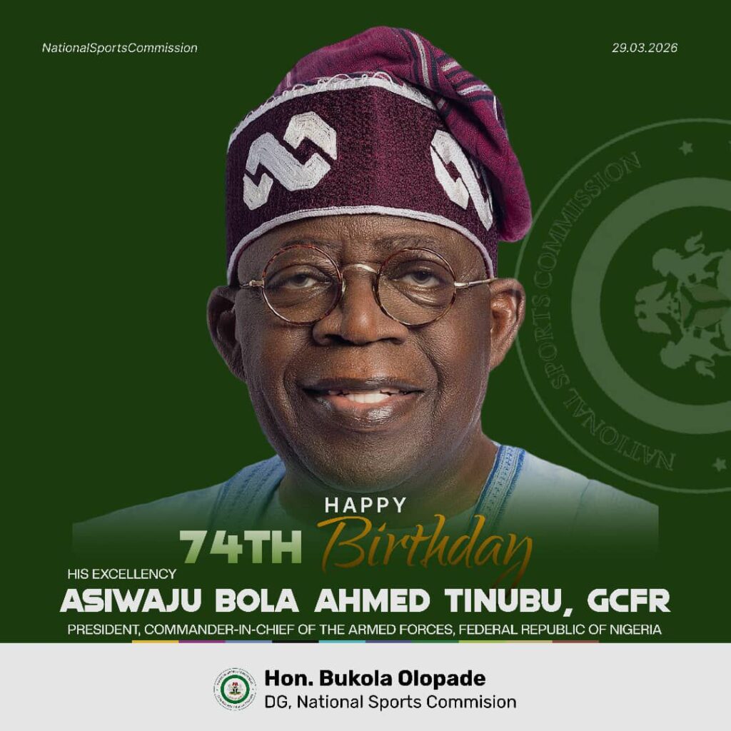 NSC DG Olopade Celebrates President Bola Ahmed Tinubu at 74