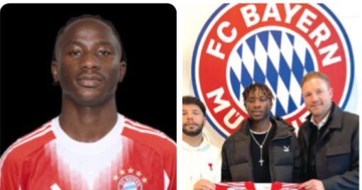 PSG, Man City, Tottenham, Others Chase Bayern Munich’s Nigerian Youth Sensation
