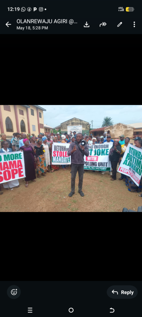 APC Members Protest Alleged Substitution in Ibadan South West/North West Reps Primary