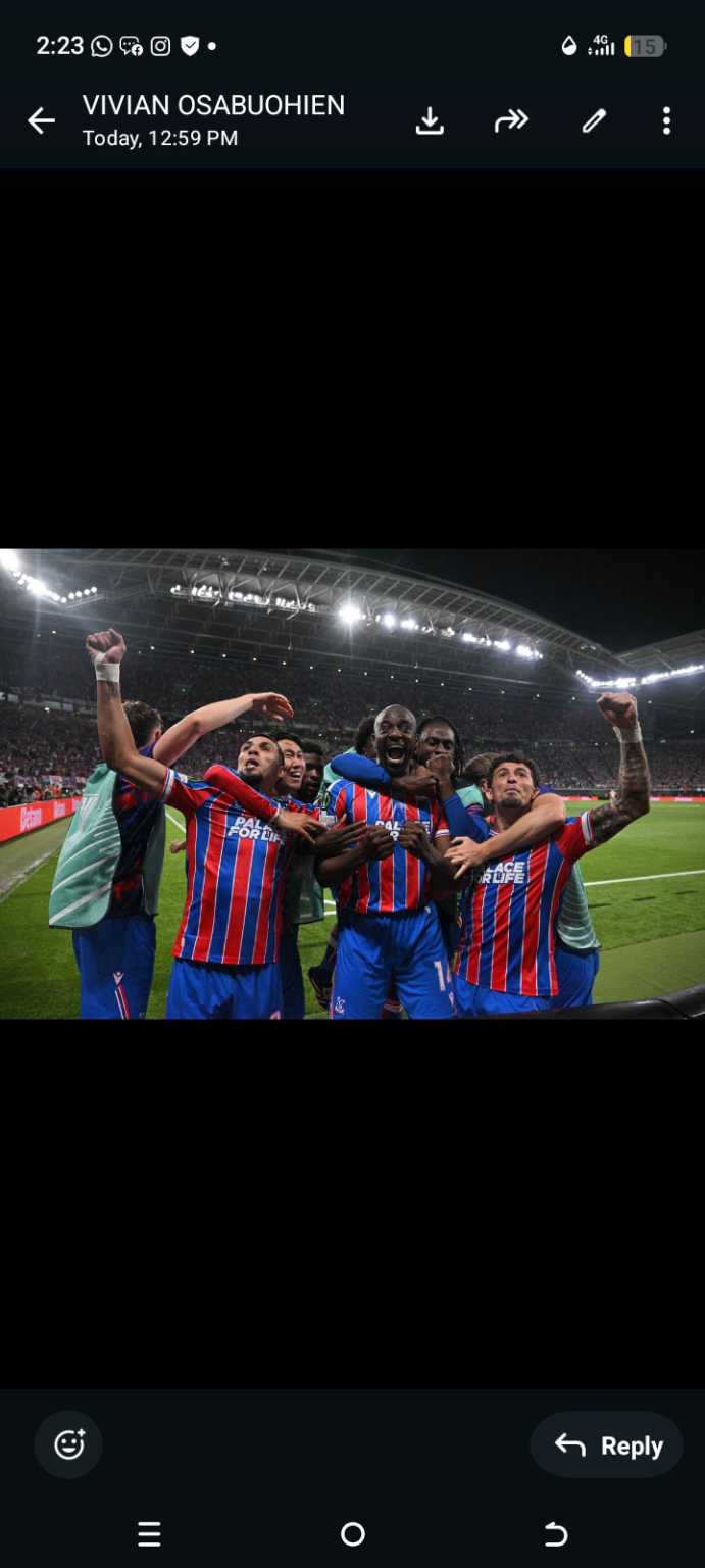 Crystal Palace F.C. make history with first-ever European title