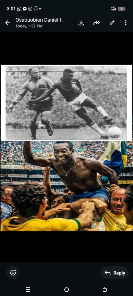 Pelé’s Iconic World Cup Final Shirt 1958 Set to Fetch £4.5m at Auction